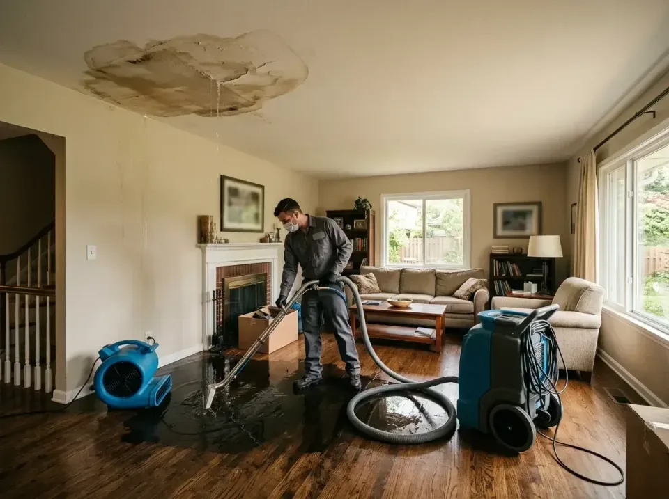 attic-pipe-burst-ceiling-drip-008 — frequently asked questions, Water Damage Restoration & Carpet Care in Safety Harbor, FL